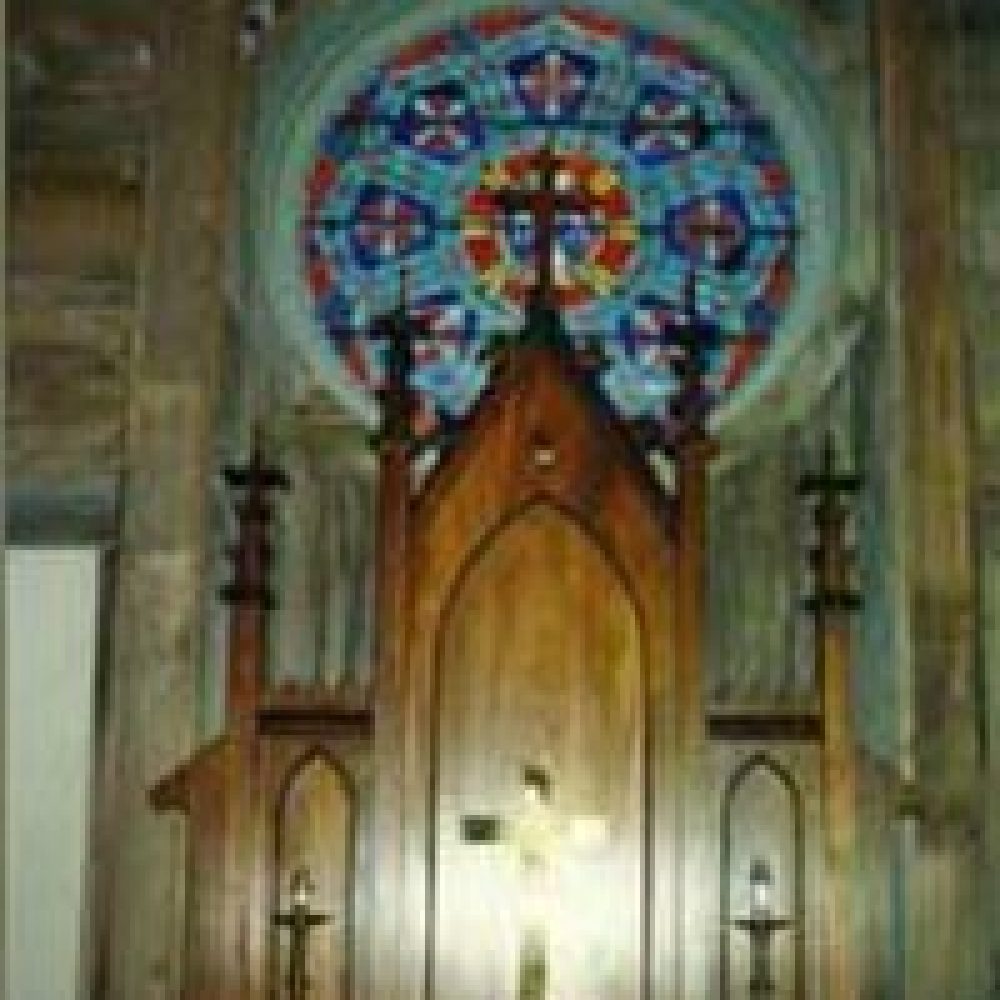 white pine chapel inside